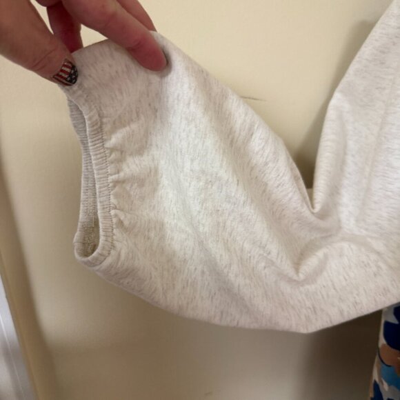 LOGO Lounge Lori Goldstein Tunic Women's M Blouse Floral Back Sides Stretchy - Picture 4 of 4